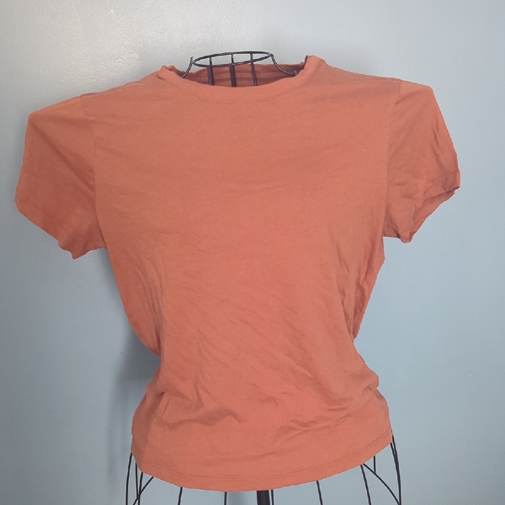 a new day Women's Short Sleeve Tee in Warm Orange